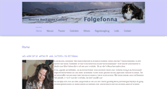 Desktop Screenshot of folgefonna.nl