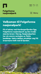 Mobile Screenshot of folgefonna.info